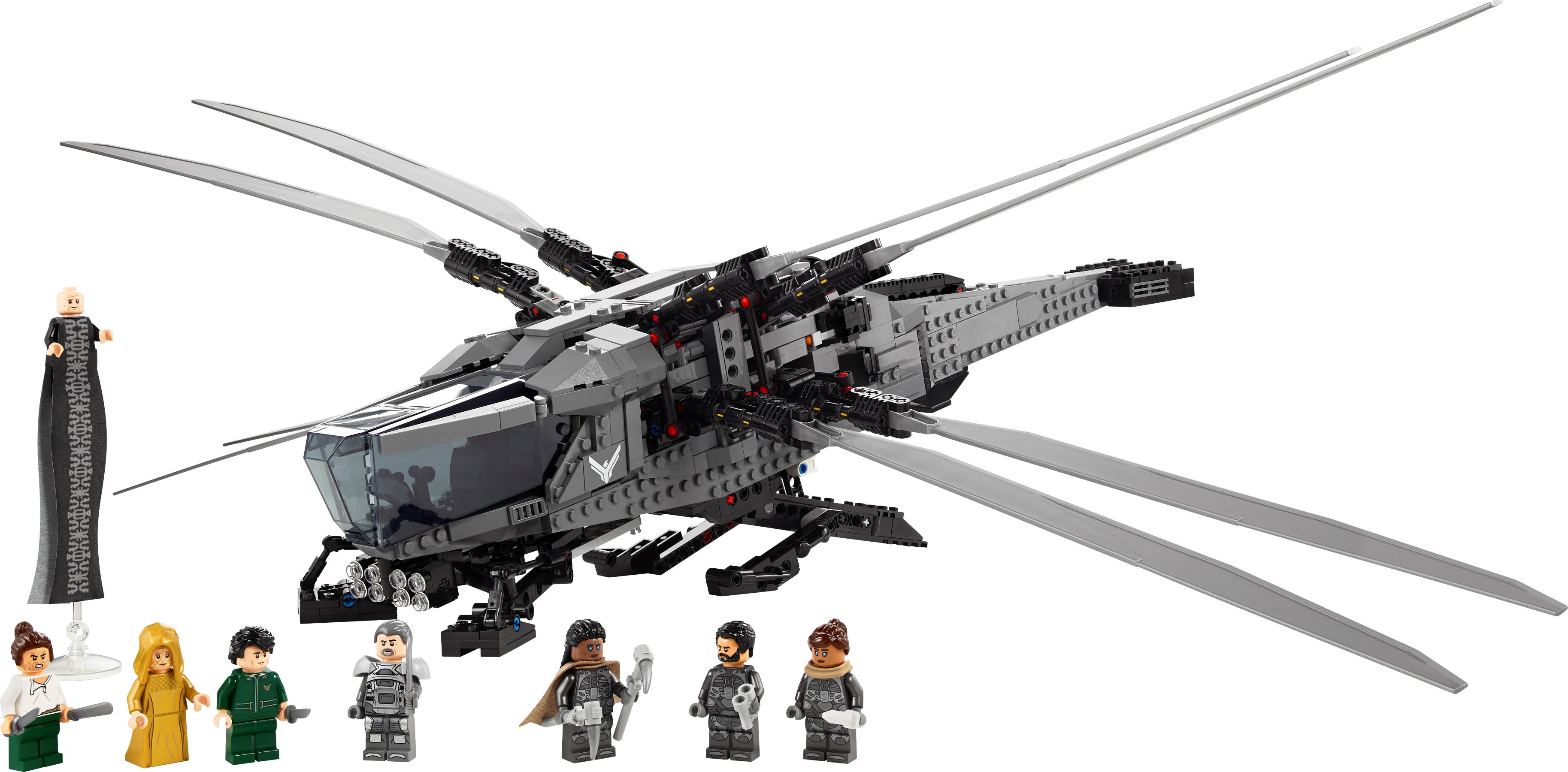 Konstruktionsspiel Lego 10327 Icons Dune: Atreides Royal Ornithopter Bunt 1369 Stücke