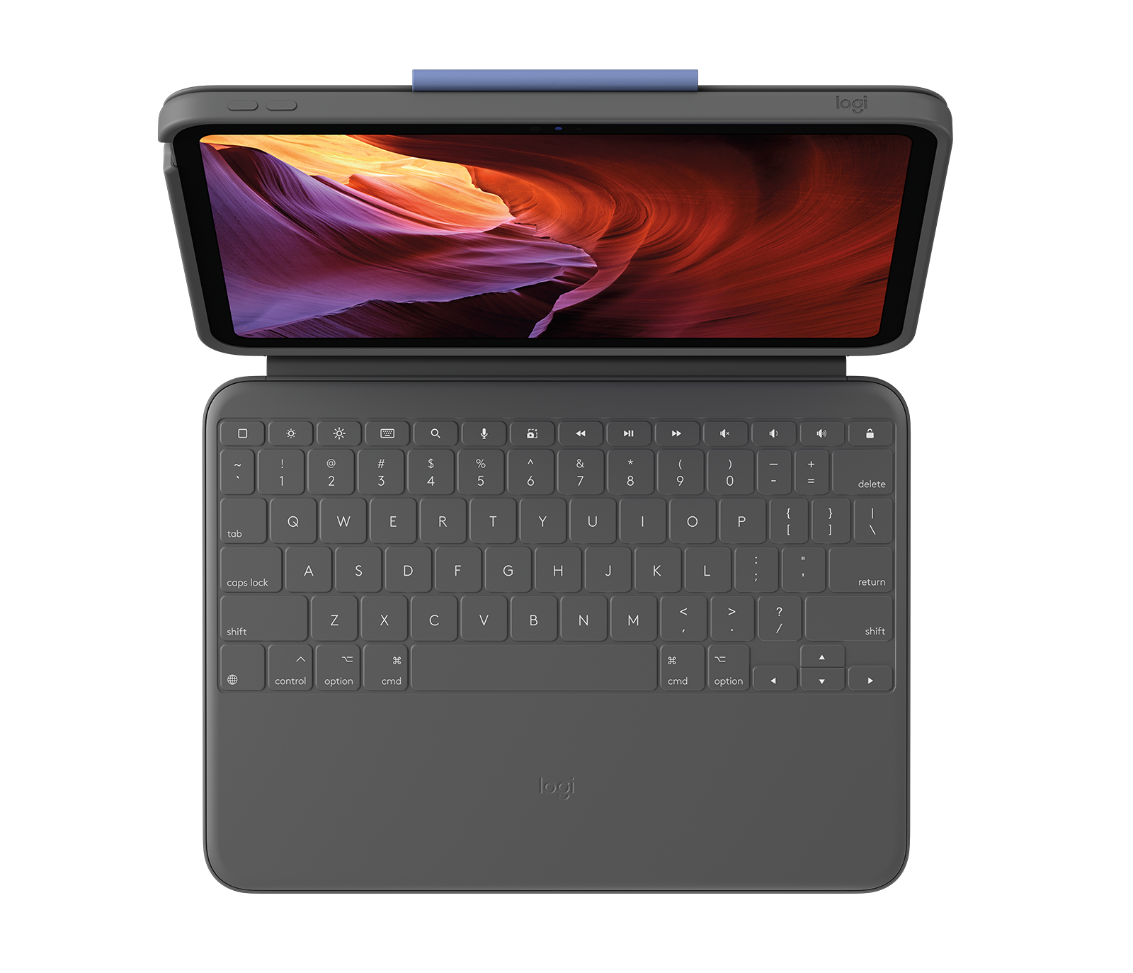 Bluetooth-Tastatur für Tablet Logitech 920-011200 Graphit QWERTZ