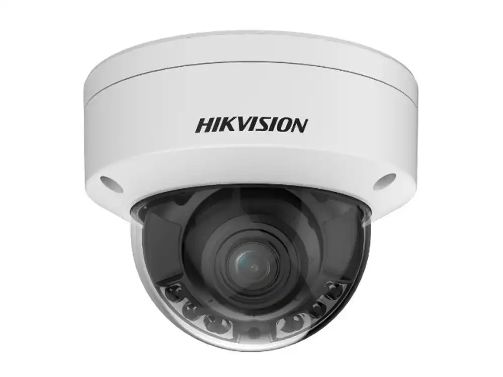 Hikvision - DS-2CD2787G2HT-LIZS - ColorVu Hybrid - Varifocal Dome - 8MP - IP - Wit
