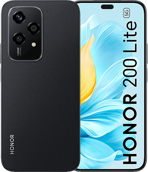 Smartphone Honor 200 Lite 6,7" 8 GB RAM 256 GB Schwarz