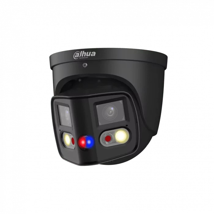 Dahua IPC-PDW3849P-A180-AS-PV - WizSense - Panorama 180° Grad - Tioc - Dual-Lens - Turret - 8Mp - Wit