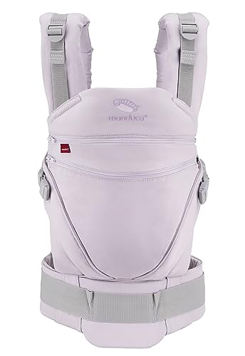 manduca XT Babytrage - Verstellbarer Sitz, der mitwächst - Vom Neugeborenen bis zum Kleinkind - Babytrage aus Bio-Baumwolle mit 3 Tragemöglichkeiten