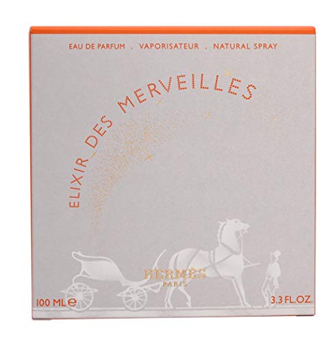 HERMES PARIS Unisex Elixir VAPORIZADOR ELIXIER des MERVEILLES EAU DE Parfum 100ML Vaporizer, Negro, Standard