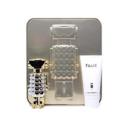 Paco Rabanne Fame Eau de Parfum Spray 50 ml und Body Lotion 75 ml Set für Frauen – OVP