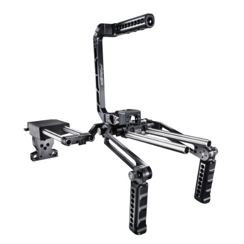 Walimex Pro Mutabilis Action-Set Video Rig inkl. Schulterstütze, Top Handle und Basiseinheit