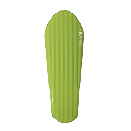 Exped Ultra 1r Mw Mummy Grün - Leichte komfortable Trekking Schlafmatte, Größe 183 cm - Farbe Lichen