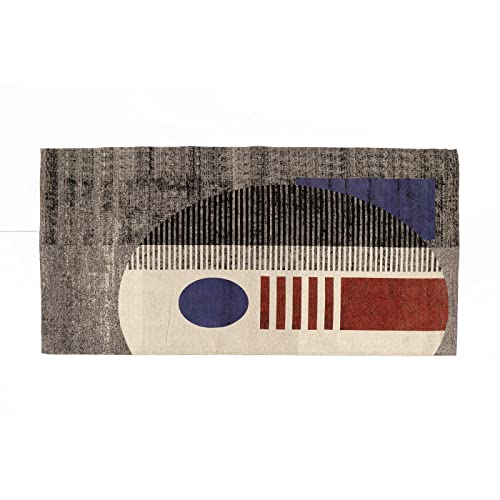 Kare Design Teppich Carva, 170x240cm, Wohnzimmer, Florhöhe 1cm