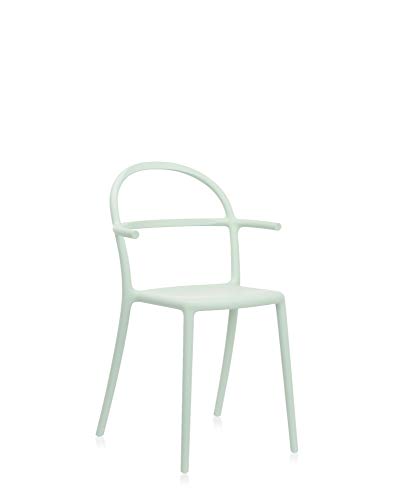 Kartell Generic C Armlehnstuhl, Plastik, Grün, 52 x 83.5 x 51 cm