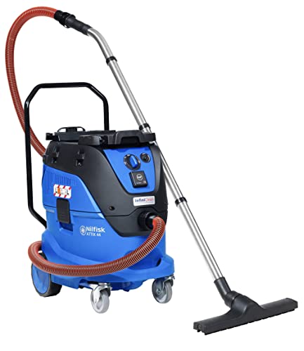 Nilfisk Nass-/Trockensauger ATTIX 44-2L IC MOBILE (1400 W, Industriesauger mit Softstart, Behälter 42 l, Kabellänge 7,5 m, Luftmenge 4500 l/min, inkl. Zubehör) 107412107