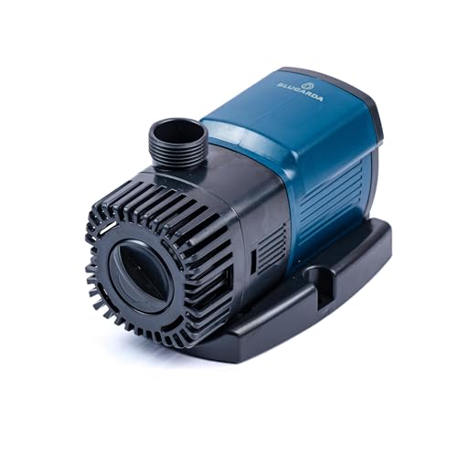 BluFlow Control - Regelbare Teichpumpe - Springbrunnenpumpe - Filterpumpe - 1.800 Liter pro Stunde - 11 Watt