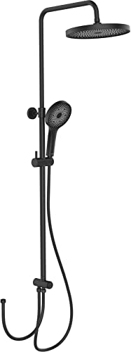 WENKO Duschsystem Softwater Schwarz