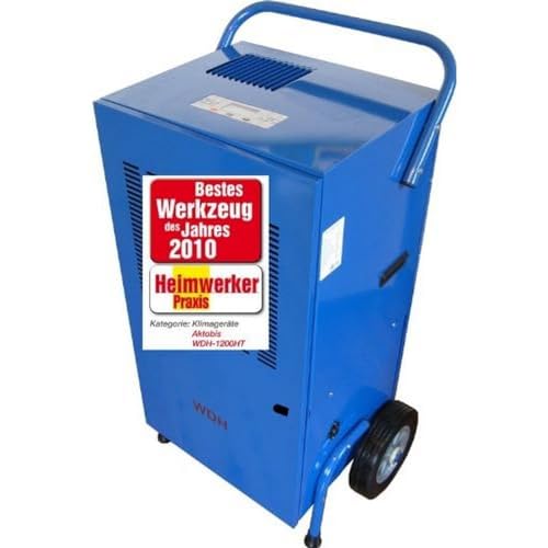 Aktobis Bautrockner, Luftentfeuchter, Entfeuchtungsgerät WDH-1200HT (bis 120 L/T)