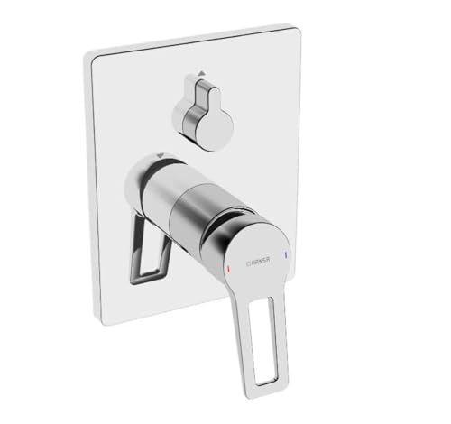 Hansa 89849085 Fertigmontageset / Einhand-Wannen-Batterie HANSATWIST | schrom