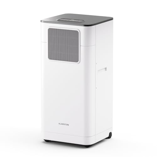 Klarstein Mobile Klimaanlage mit Abluftschlauch, 9000 BTU, 3-in-1 Klimagerät, App & Sprachsteuerung, Leise & Energieeffizient, inkl. Fensterdichtungsset, R290, für Räume bis 32m²