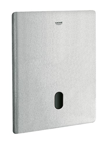 Grohe Tectron Skate WC - Betätigungsplatte Elektronik für WC-Druckspüler, Edelstahl 38393SD1 Infrarot-Sensor