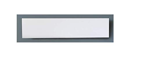 Adax Neo L Elektroheizung Wandmontage - Konvektor Heizung Elektrisch Intelligente Wifi - Radiator Heizung - Elektro Heizkörper - 1000W Weiß 210mm Smartphone-Steuerung LCD-Anzeige KWT IP24C Class II