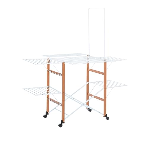 FOPPAPEDRETTI SUPERGULLIVER STENDIBIANCHERIA LEGNO NATURALE, Massivholz (1000034292)