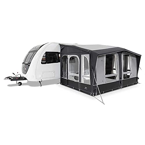 Kampa Dometic Club AIR All-Season 390S Awning Schwarz Polyester Modern 390 cm 2 m
