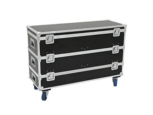 ROADINGER Flightcase 12x LED-Leiste Größe L | PRO Flightcase für 12 x LED-Leiste