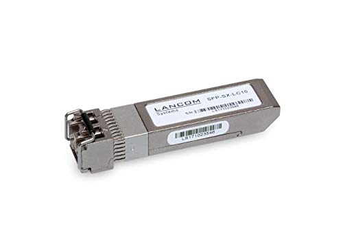 LANCOM SFP-SX-LC10 Glasfaser-SFP-Modul, 10GBASE-SR/SW-SFP-Modul, Multimode Fiber (max. Entfernung 300 m)