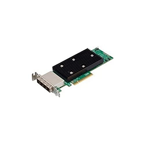 BROADCOM 05-25704-00 SAS 9305-16e Speicher-Controller - Plug-in-Karte - Low-Profile Braun/Grün