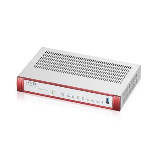 Zyxel USGFLEX100H ZyWALL High Speed Cyber Security Firewall | Nur Hardware | VPN | Business Class | Bis zu 50 Benutzer | Nebula Cloud Option