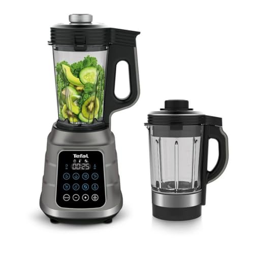 Tefal BL985A31 ULTRABLEND Boost VACUUUM, Standmixer, 1300W, schwarz-Silber