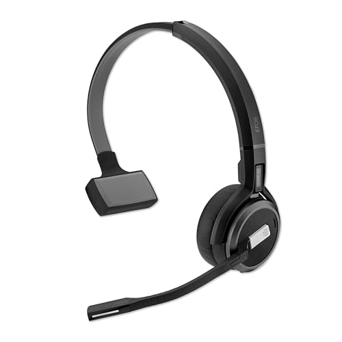 EPOS SDW 30 HS DECT-Headset - Herausragende Klangqualität, Drahtlose Bürokommunikation, Sichere DECT-Technologie, Multi-Geräte-Konnektivität, Ganztägiger