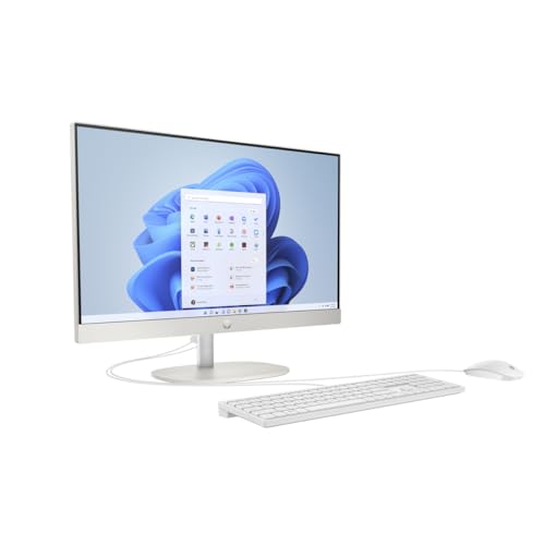 HP All-in-One PC 27-cr0105ng [68,5cm (27") FHD-Display, Ryzen 5 7520U, 16GB RAM, 512GB SSD, Windows 11]