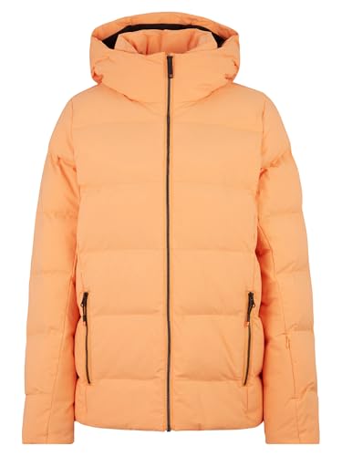 Ziener Damen TRAVA Ski-Jacke/Winterjacke | warm, atmungsaktiv, wasserdicht, apricot, 42