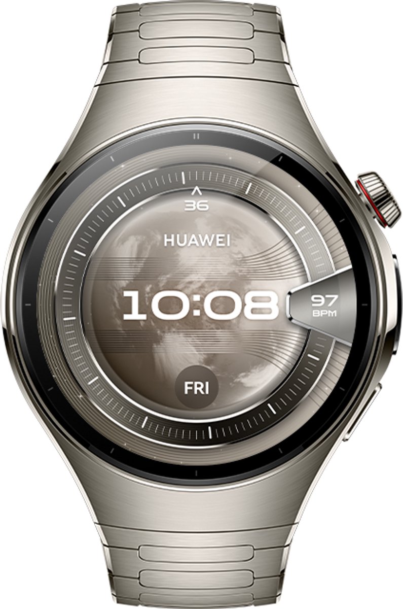 HUAWEI WATCH 5 titanium | Smartwatch | Kompatibel mit iOS und Android | Ultra-long Battery Life Modus | NFC-Zahlungen | eSIM Mobiltelefonie