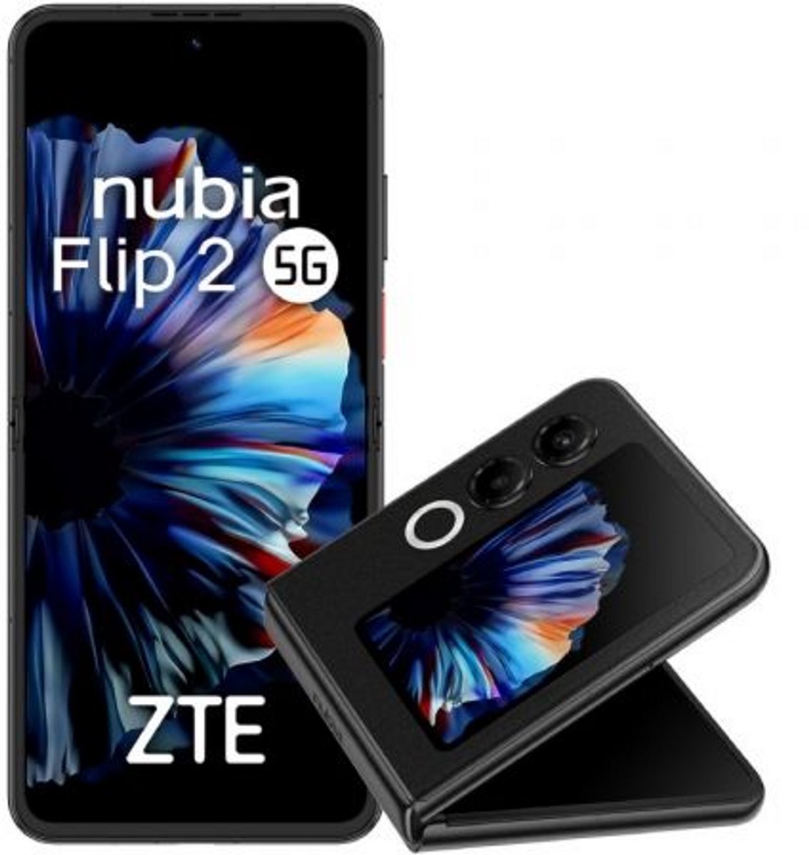 Nubia Flip 2 | Smartphone | 256 GB ROM & 8 GB RAM | 6,9 Zoll FDH+ Display | 50MP Hauptkamera | Akkukapazität: 4325 mAh | AI Funktionen