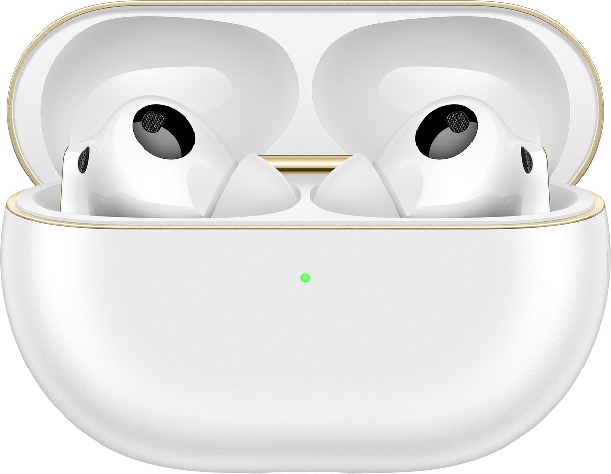 Huawei FreeBuds Pro 4 weiß | In-Ear-Kopfhörer | Bluetooth 5.2 | ANC | Ultra-Hearing Dual-Lautsprecher | L2HC, LDAC, AAC & SBC | IP54 | 3 Mikrofone