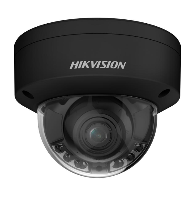 Hikvision - DS-2CD2787G2HT-LIZS - ColorVu Hybrid - Varifocal Dome - 8MP - IP - Schwarz