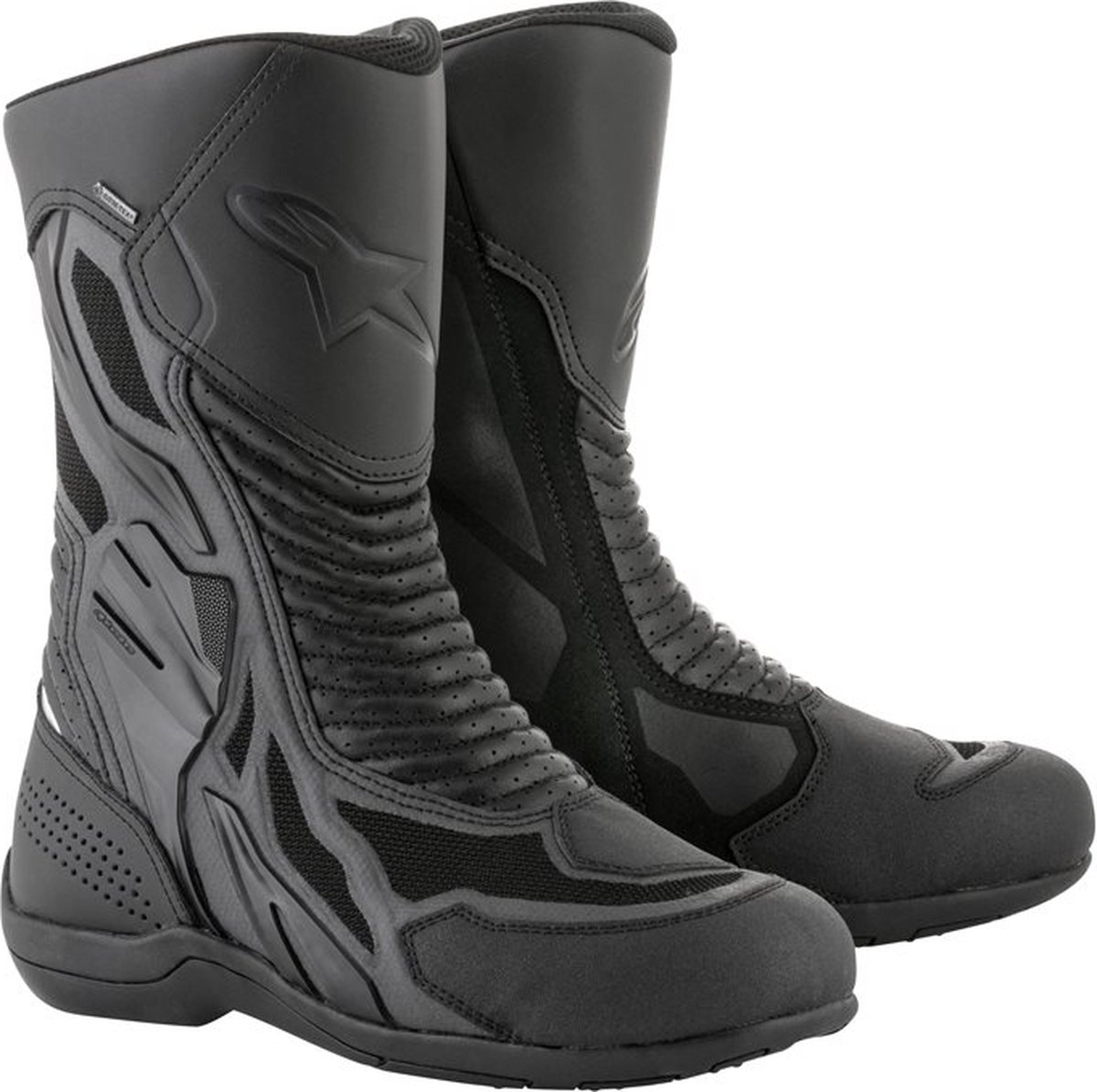 ALPINESTARS Air Plus V2 GTX XCR, Gore-Tex® motorcycle boots and shoes, Black