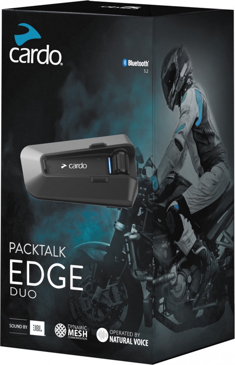 CARDO Packtalk Edge, Intercom systems for motorcycles, Duo