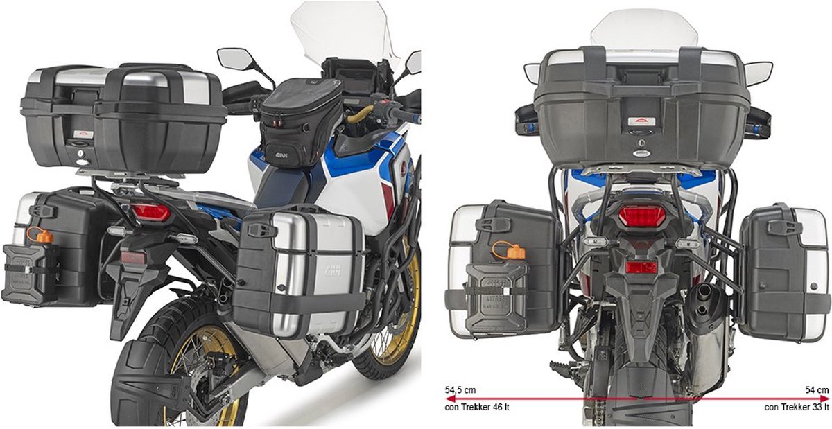 GIVI PLO_MK Side case holders, Motorcycle-specific luggage, PLO1178MK