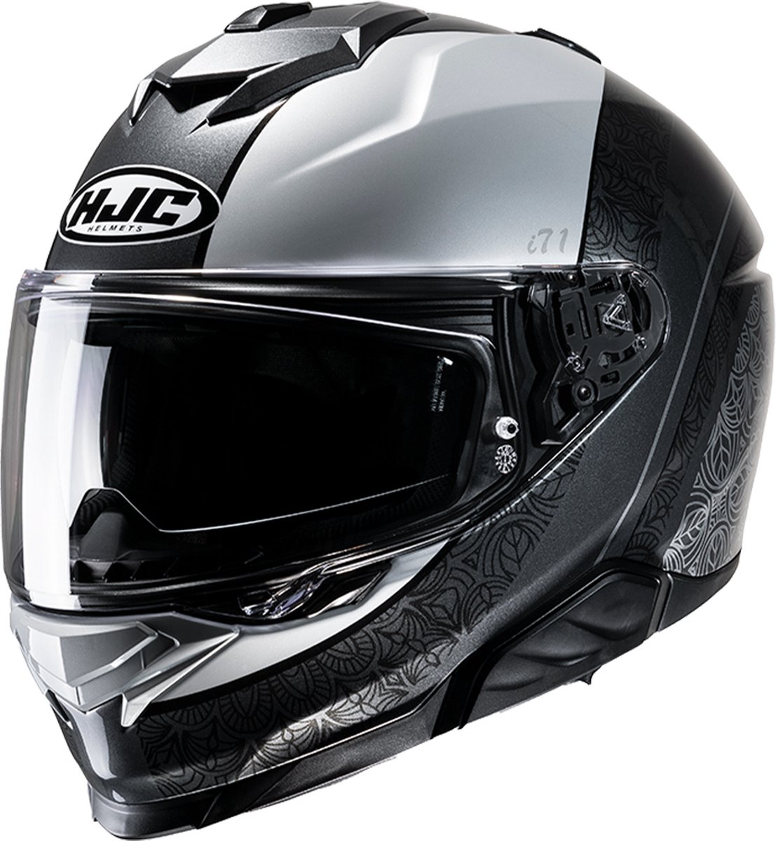 HJC i71 Sera, Full-face helmet, White Grey