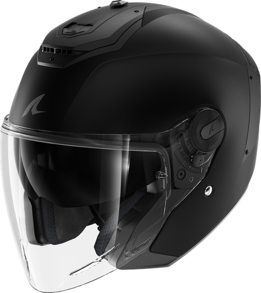 SHARK RS Jet Blank, helmet, Matt black KMA