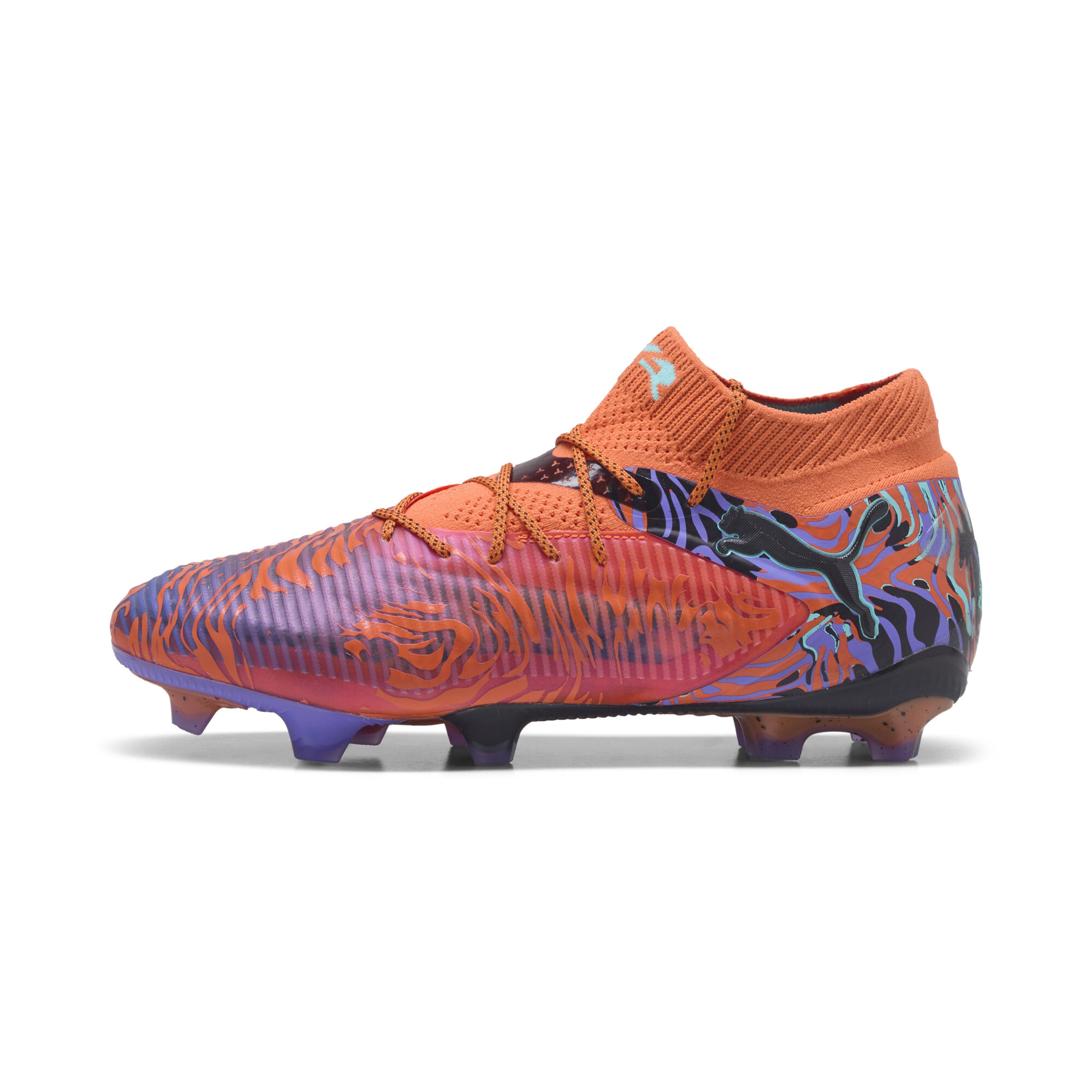 PUMA FUTURE 8 ULTIMATE CREATIVITY FG Fußballschuhe Unisex, Schuhe,  Poppy/Dark Amethyst/Electric Peppermint, 39
