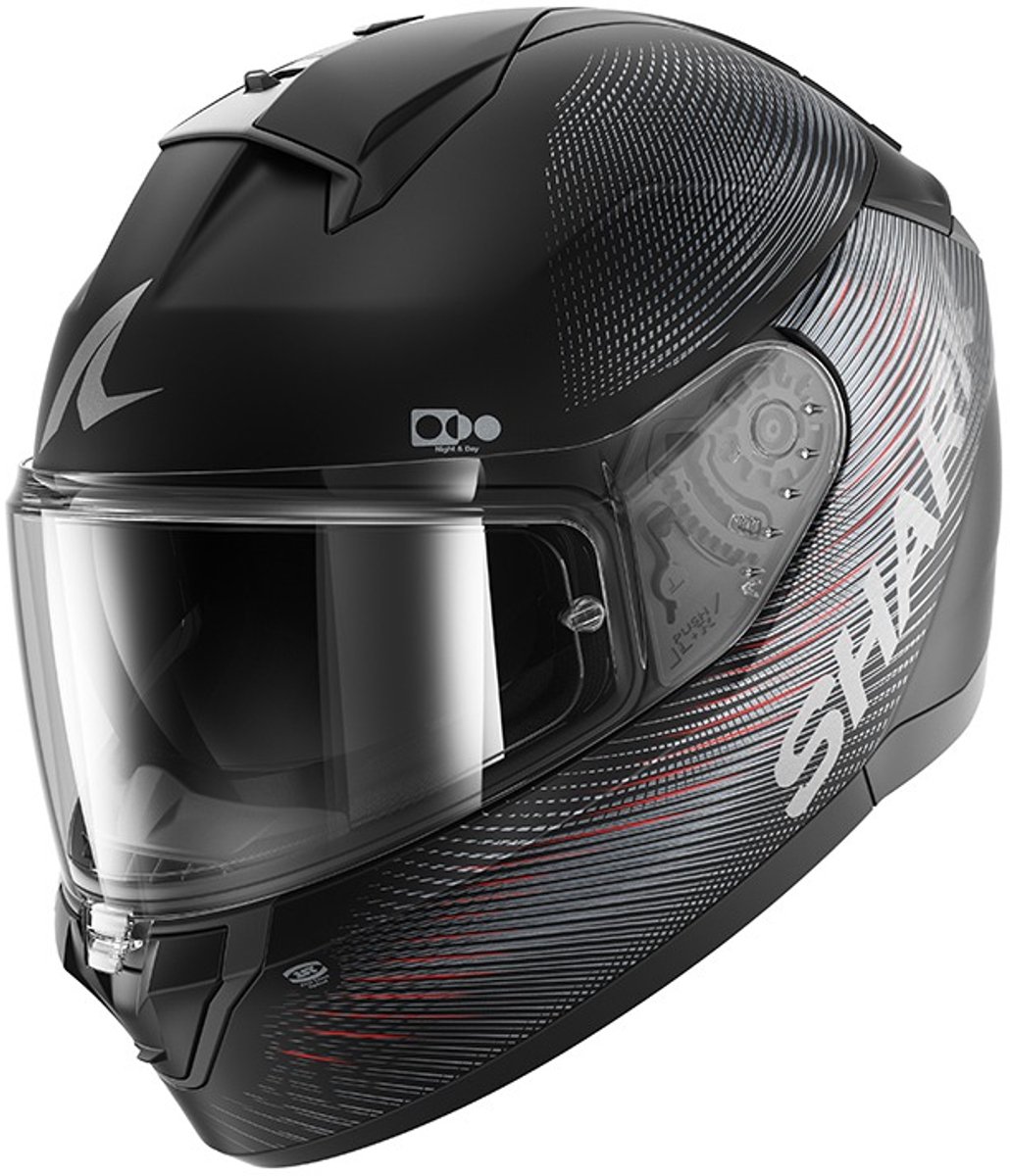 SHARK Ridill 2 SP Lyne, Full-face helmet, Matt Black-Anthracite-Anthracite KAA