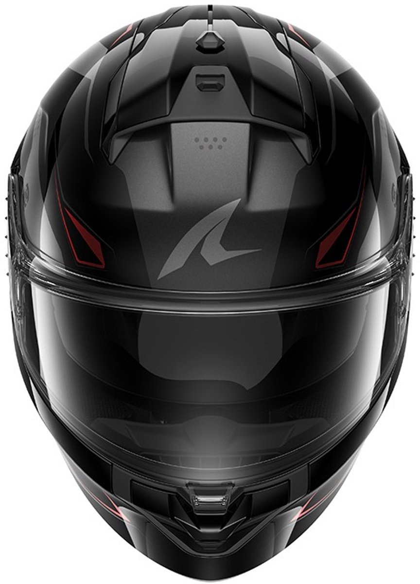 SHARK Ridill 2 Mekarium, Full-face helmet, Black-Anthracite-Red KAR
