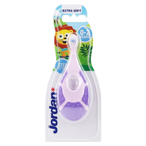 Jordan Babytandbørste Extra Soft Lilla