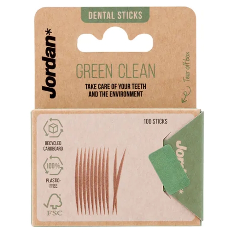 Jordan Green Clean Dental Sticks   100 stk.