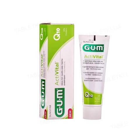 Activital Zahnpasta, 75ml, Sunstar Kaugummi