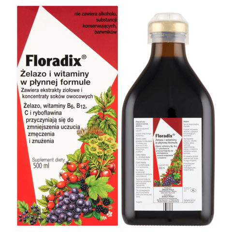 Floradix Eisen & Vitamine, 500 ml