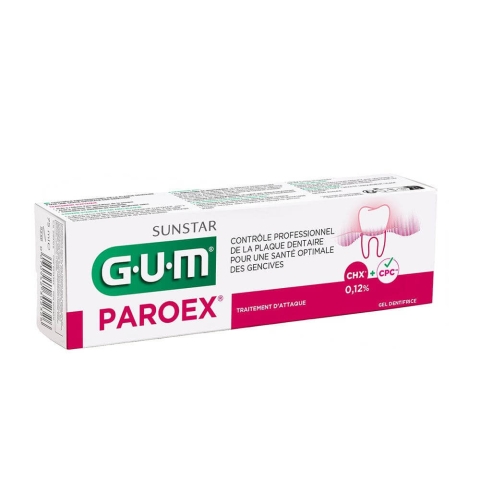 Zahnfleisch Paroex Plaque-Entferner Zahnpasta 75ml
