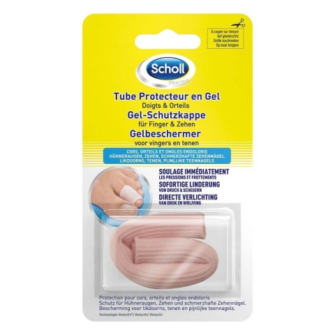 Scholl Gelactiv Schutzschlauch für Zehen und Finger, Nägel und Hühneraugen