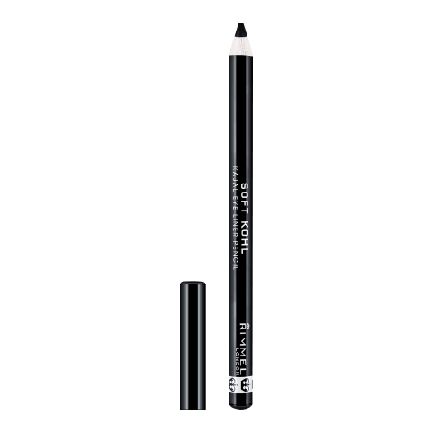 Rimmel London Soft Kohl Kajal Eye Pencil 061 Jet Black, 1 Stück