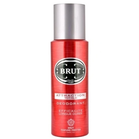 Brut Attraction Total Deodorant Spray, 200ml